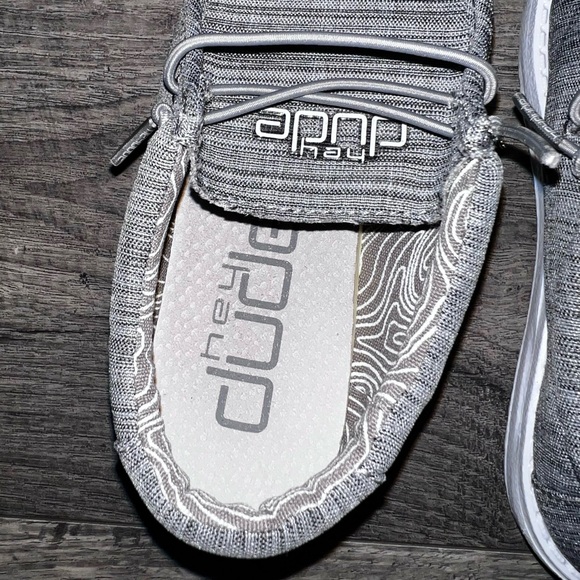 Hey Dude Wally Youth Linen Shoes - Picture 5 of 10